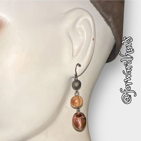 Bundle Sale 3 for $15 | Hand Crafted Glass Bead Dangle Earrings - Picture 5 of 10